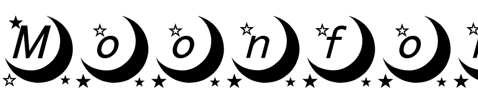 Moon Font Yazı tipi ücretsiz indir